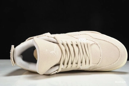 Blank Retro Jordan DQ4909-100 4 Canvas 1117